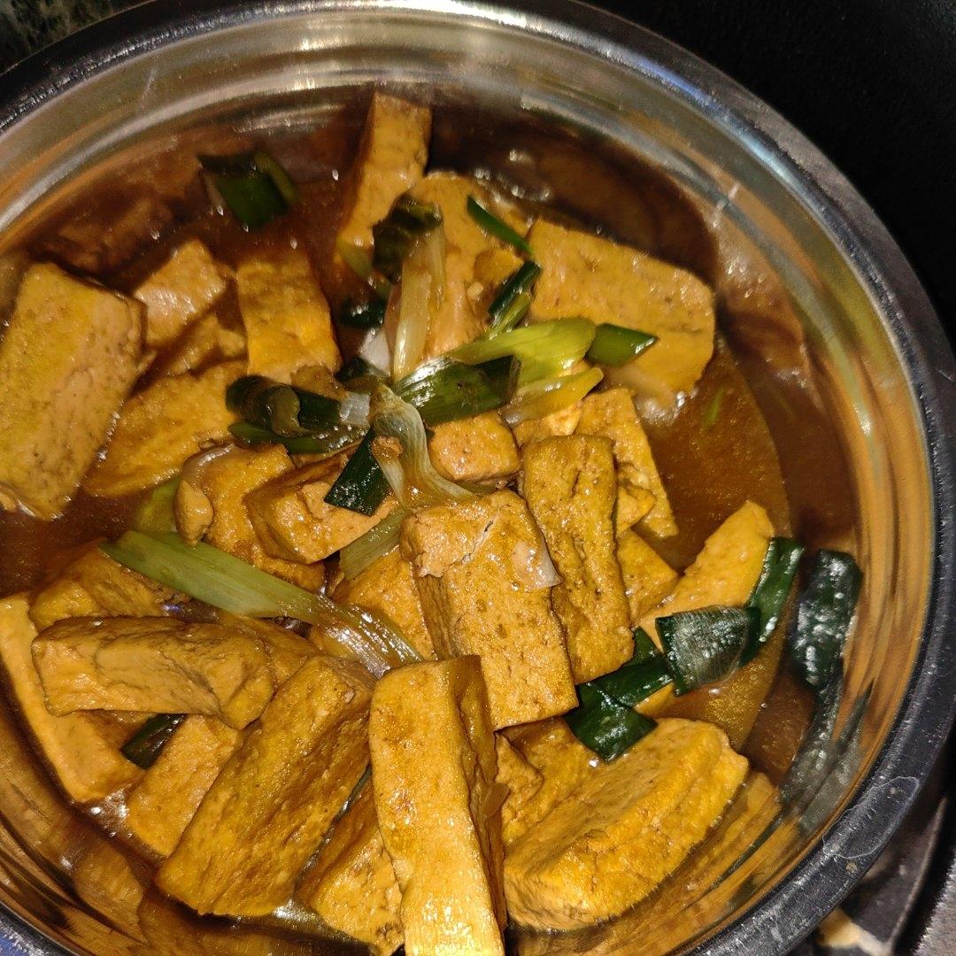 葱烧豆腐