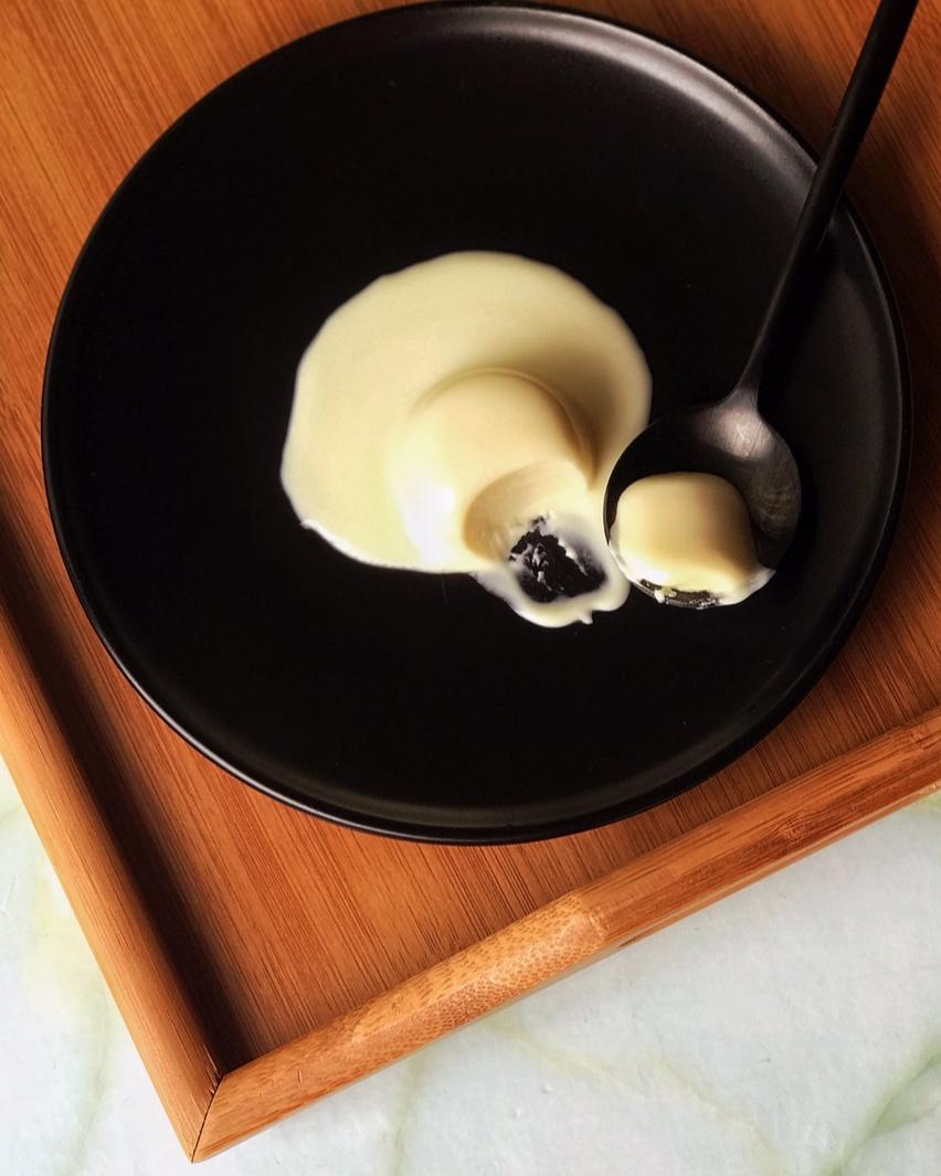 百香果酸奶意式奶冻<Passionfruit Yogurt Panna Cotta>