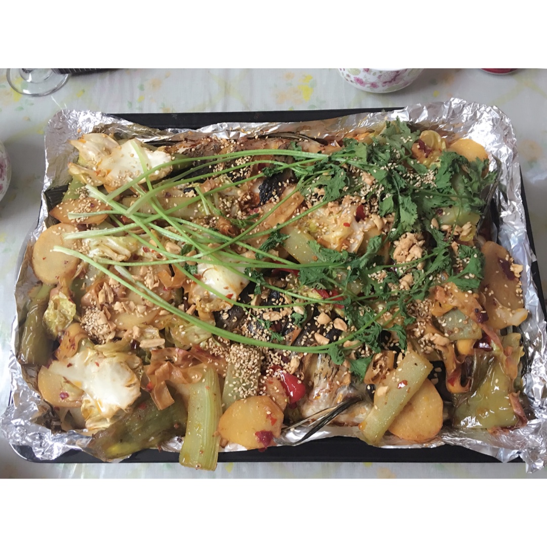 香辣烤鱼-烤箱版