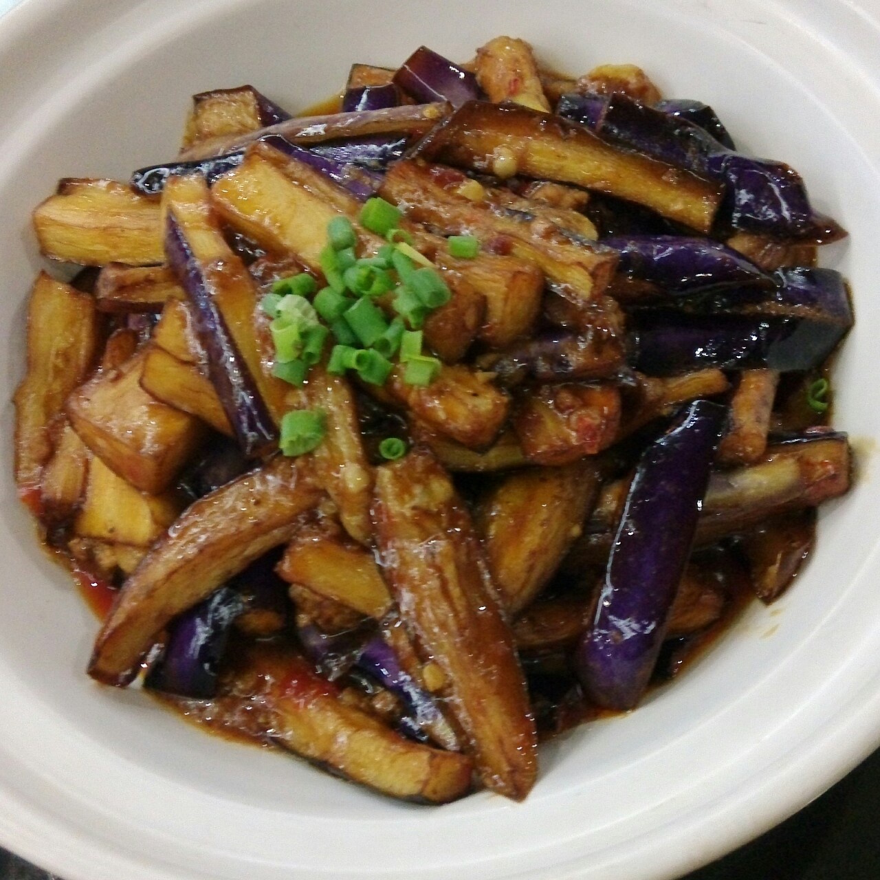 红烧肉沫茄子