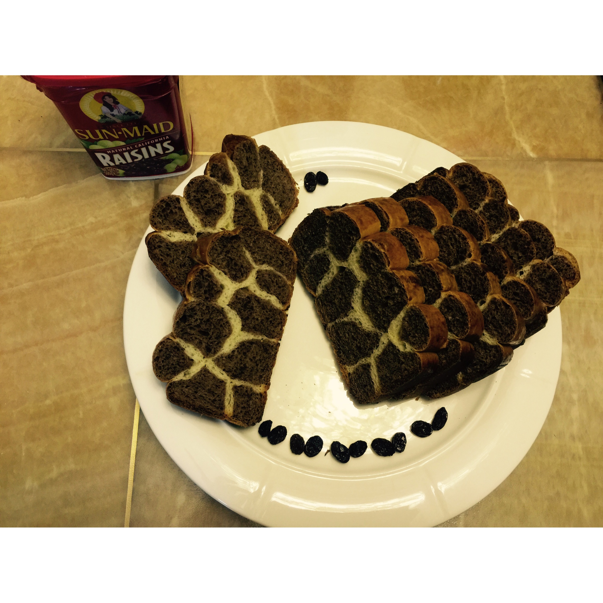 长颈鹿斑纹吐司