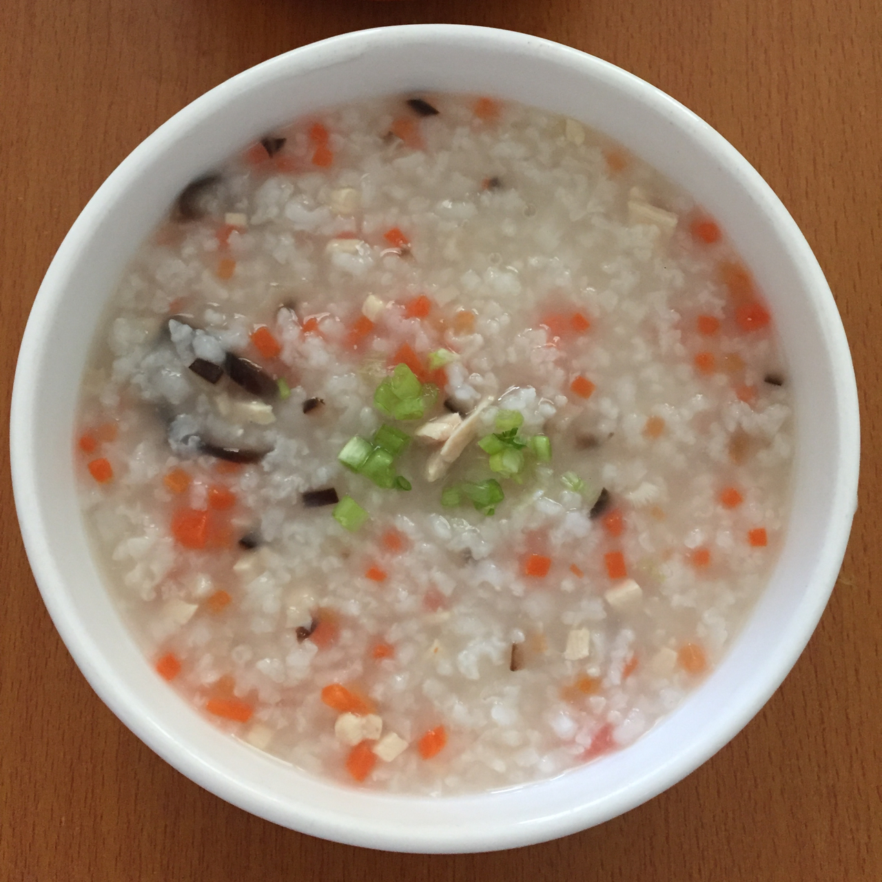 香菇鸡肉粥