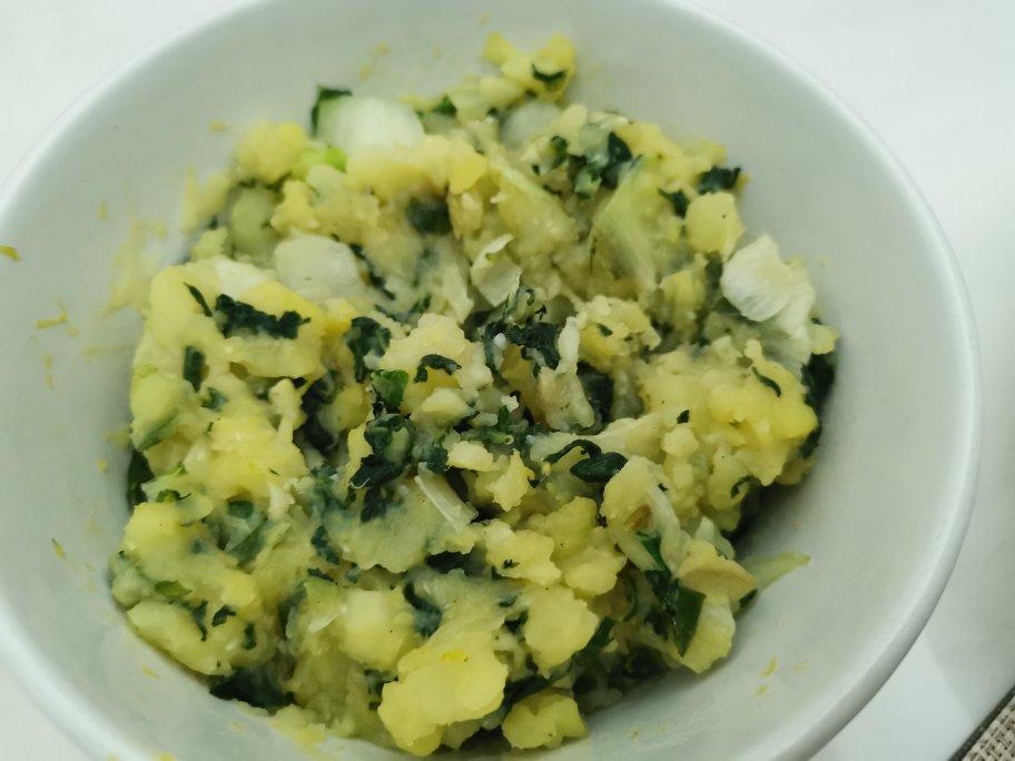 小白菜土豆泥
