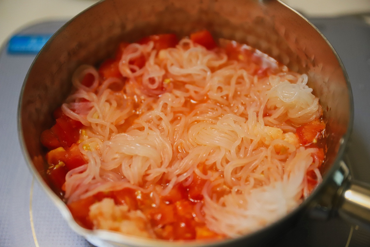 酸辣虾滑拌魔芋🔥减脂期美食的做法 步骤10