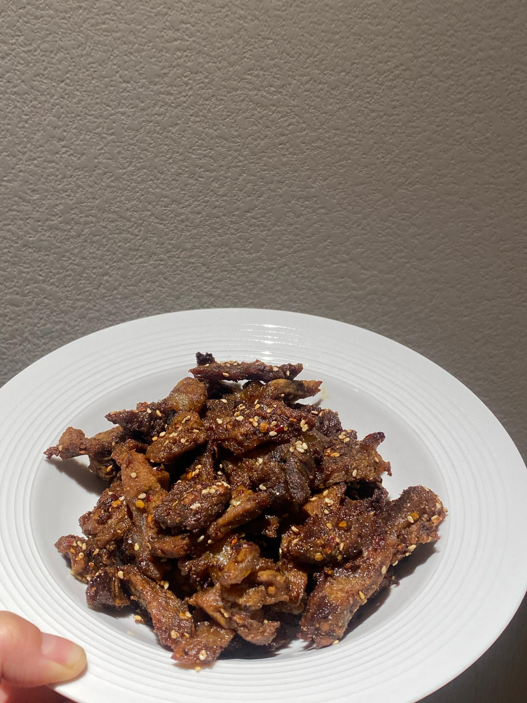 香辣手撕牛肉干