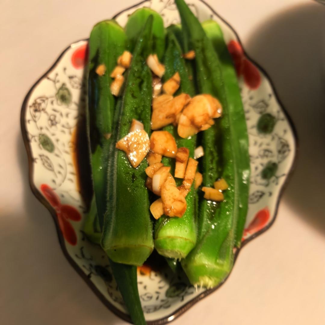蒜蓉秋葵