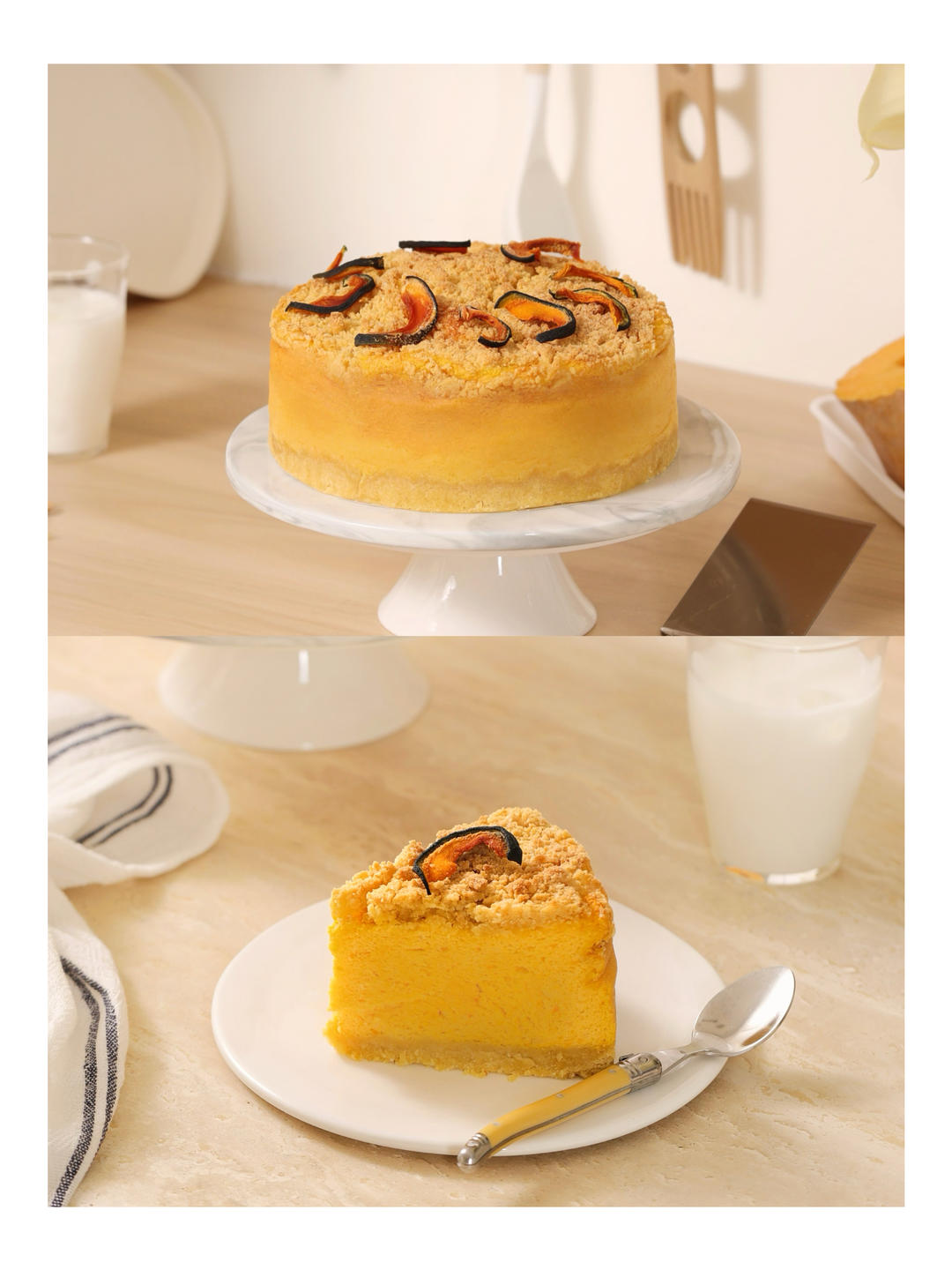 南瓜酥粒酸奶蛋糕