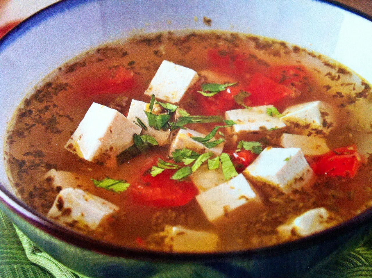 泰式番茄豆腐汤的做法