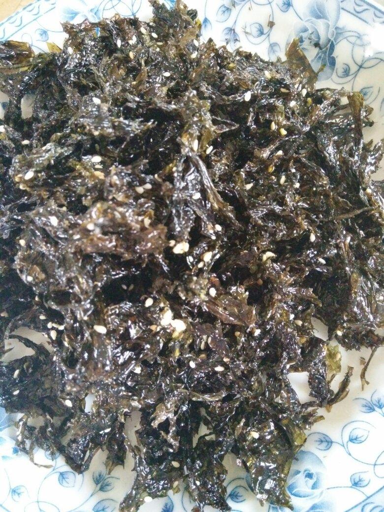 电饭锅烤紫菜