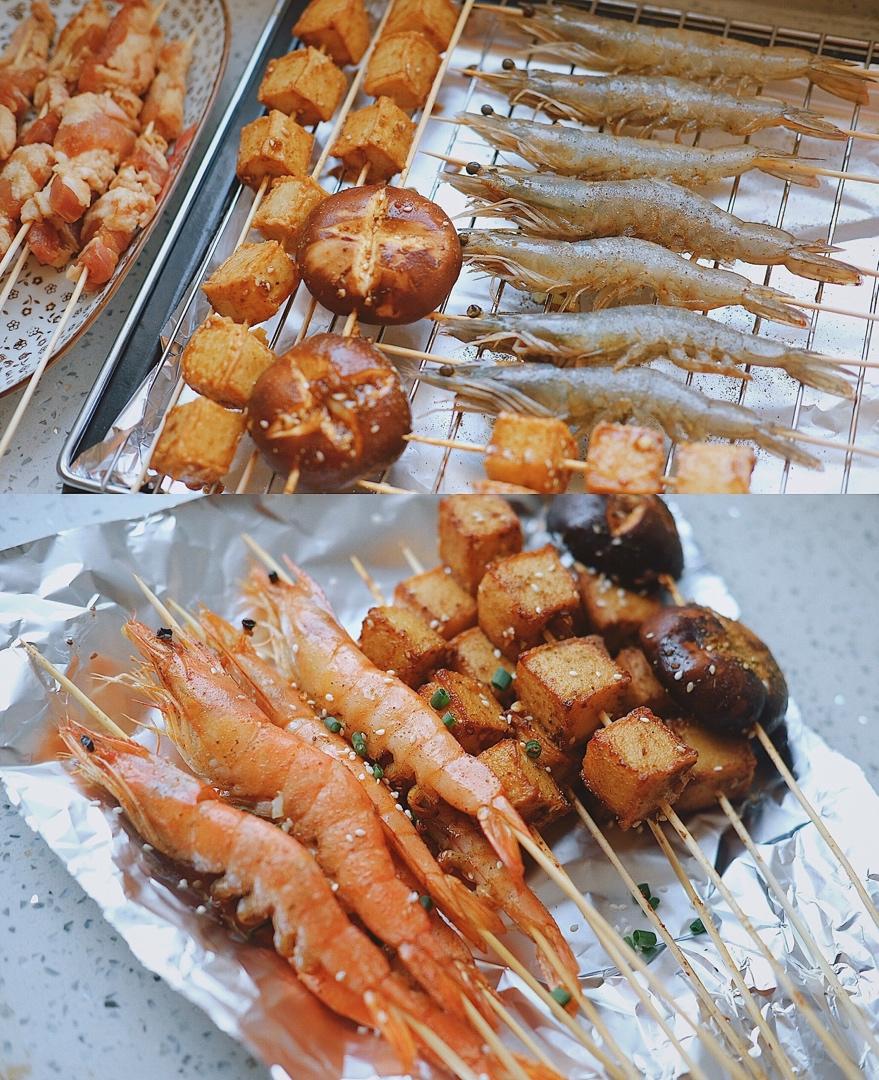 盐烤虾