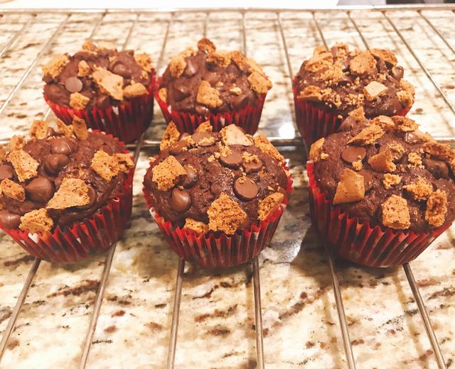 巧克力香蕉玛芬muffin的做法