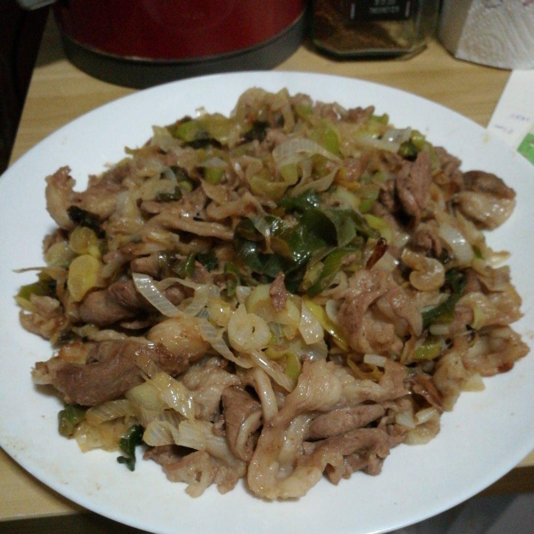 葱爆羊肉