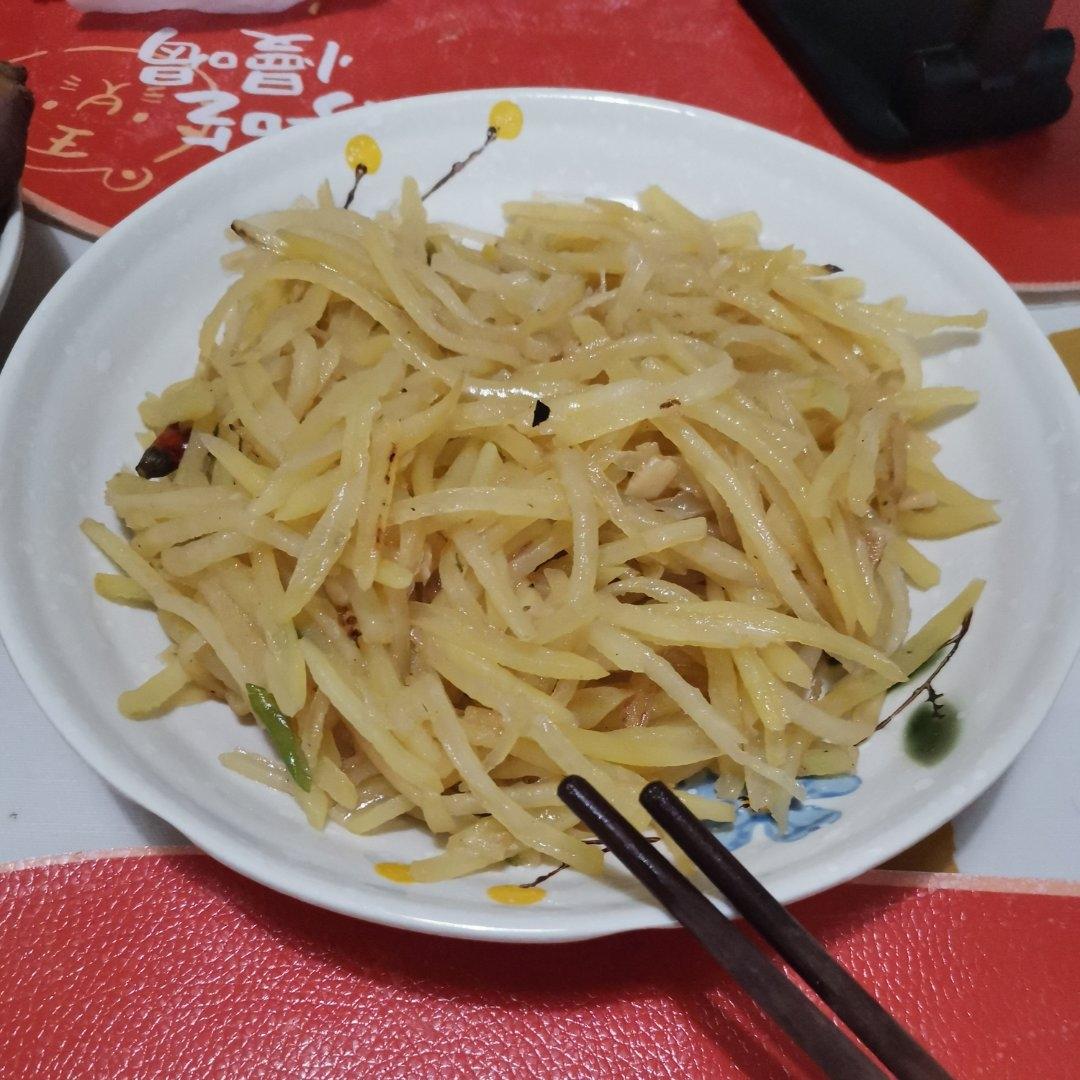 醋溜土豆丝（家庭版小炒）