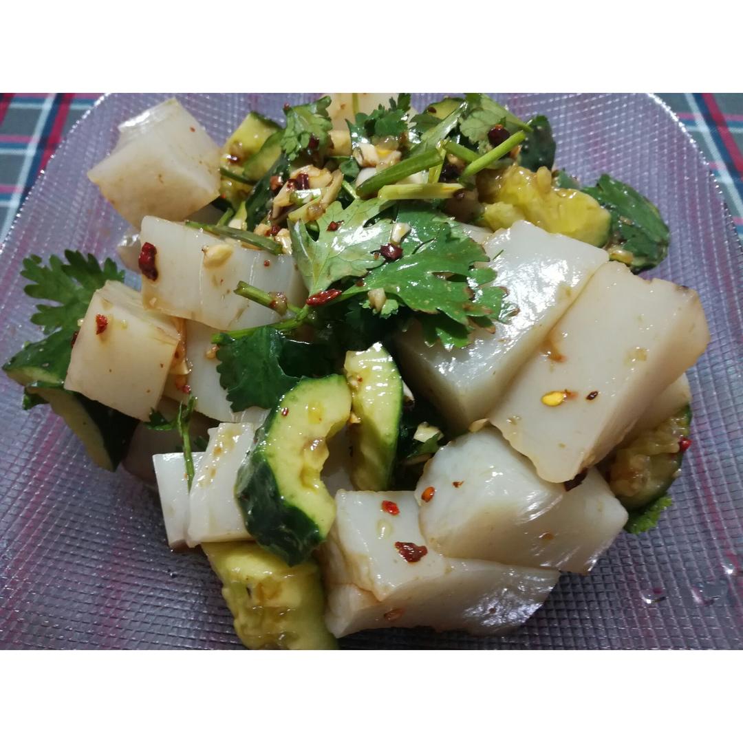 成都小吃~正宗老凉粉