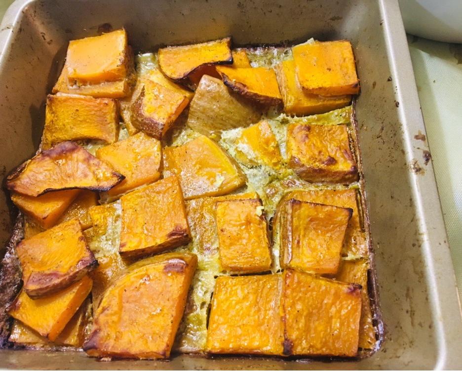 蛋黄焗南瓜 | 2种原料的懒人快手菜