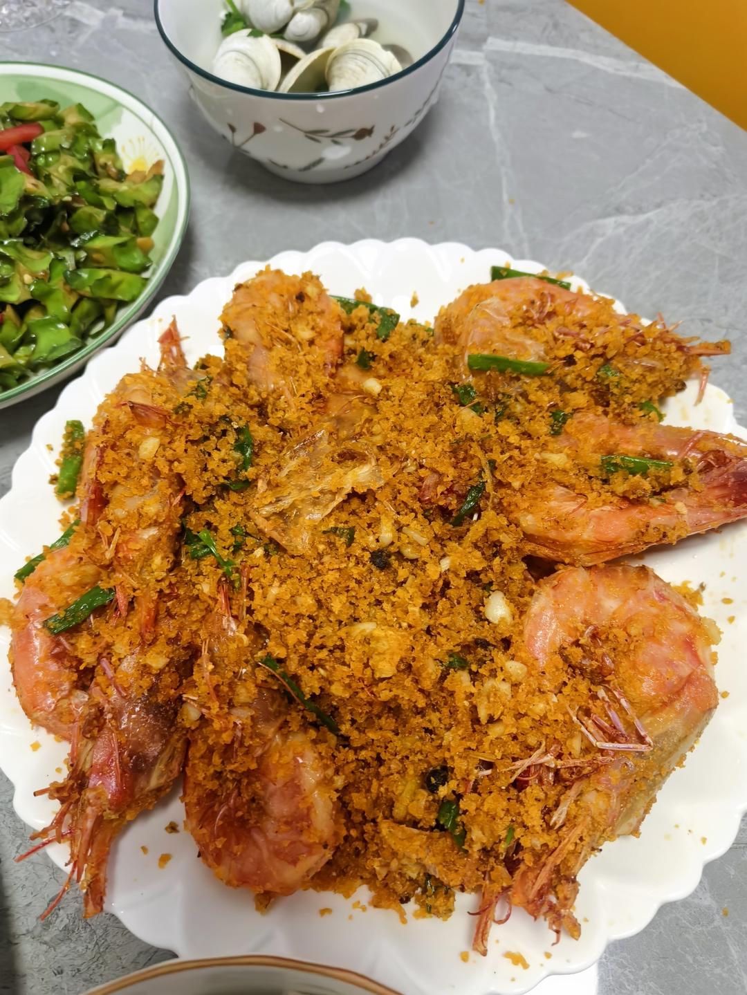 避风塘炒虾