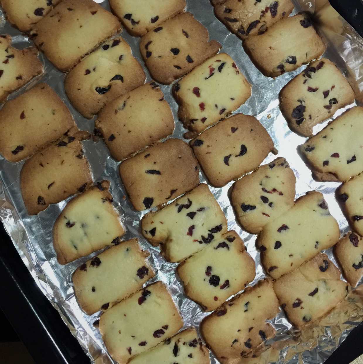 蔓越莓饼干（君之配方改良，易操作版）