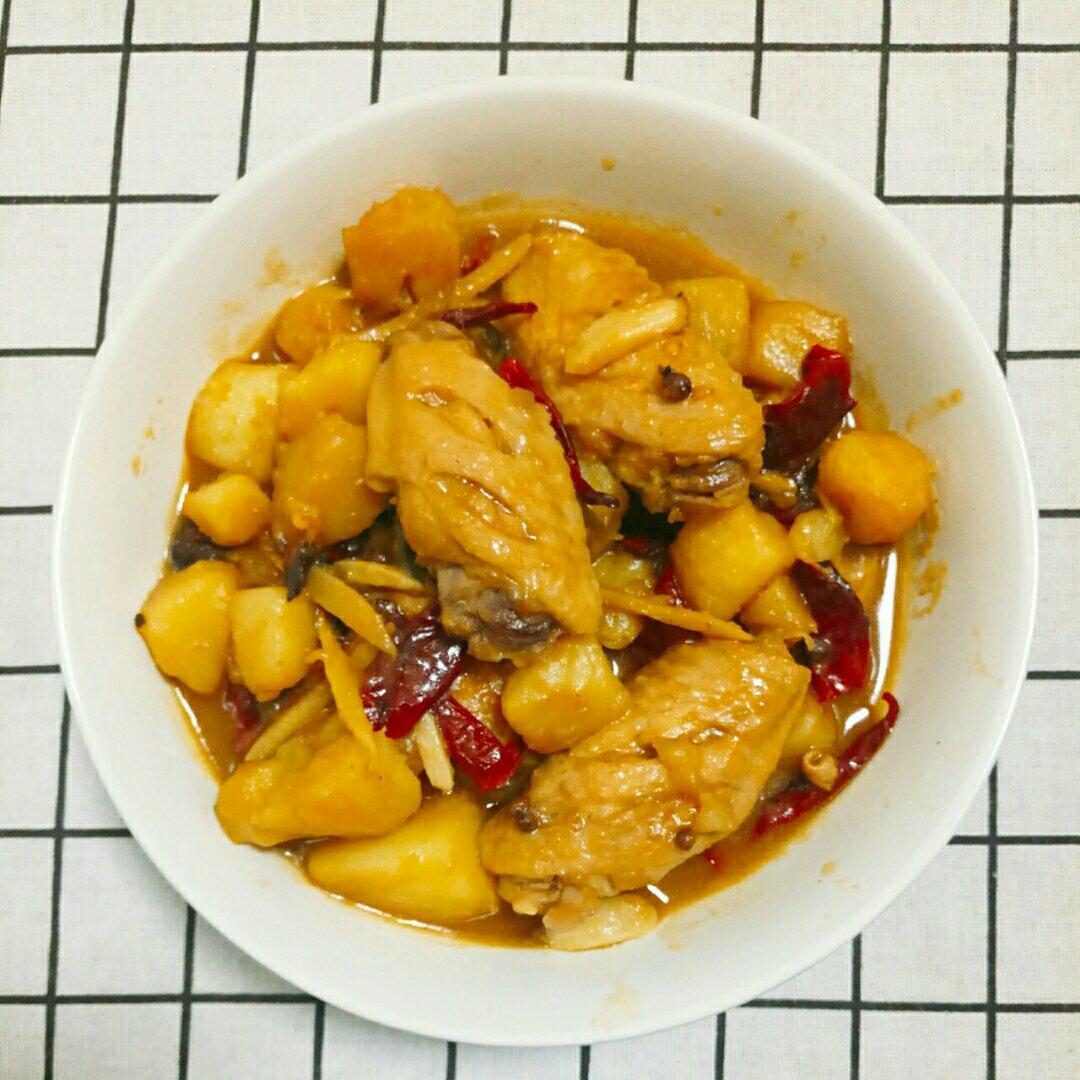 土豆炖鸡翅（快手零失败）