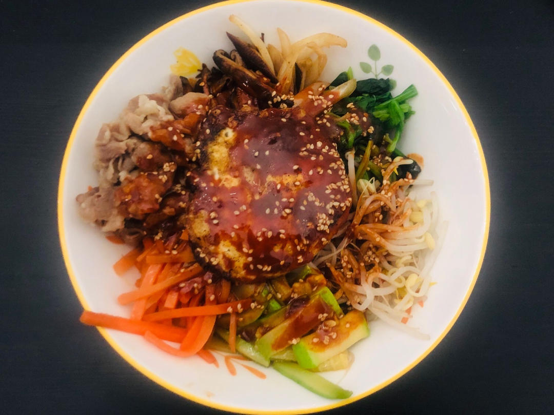 韩国拌饭😋好吃不忽悠.