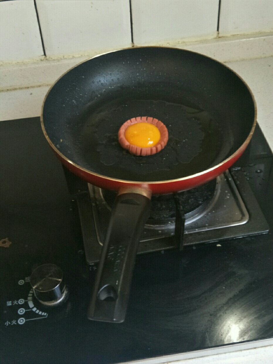 火腿煎蛋