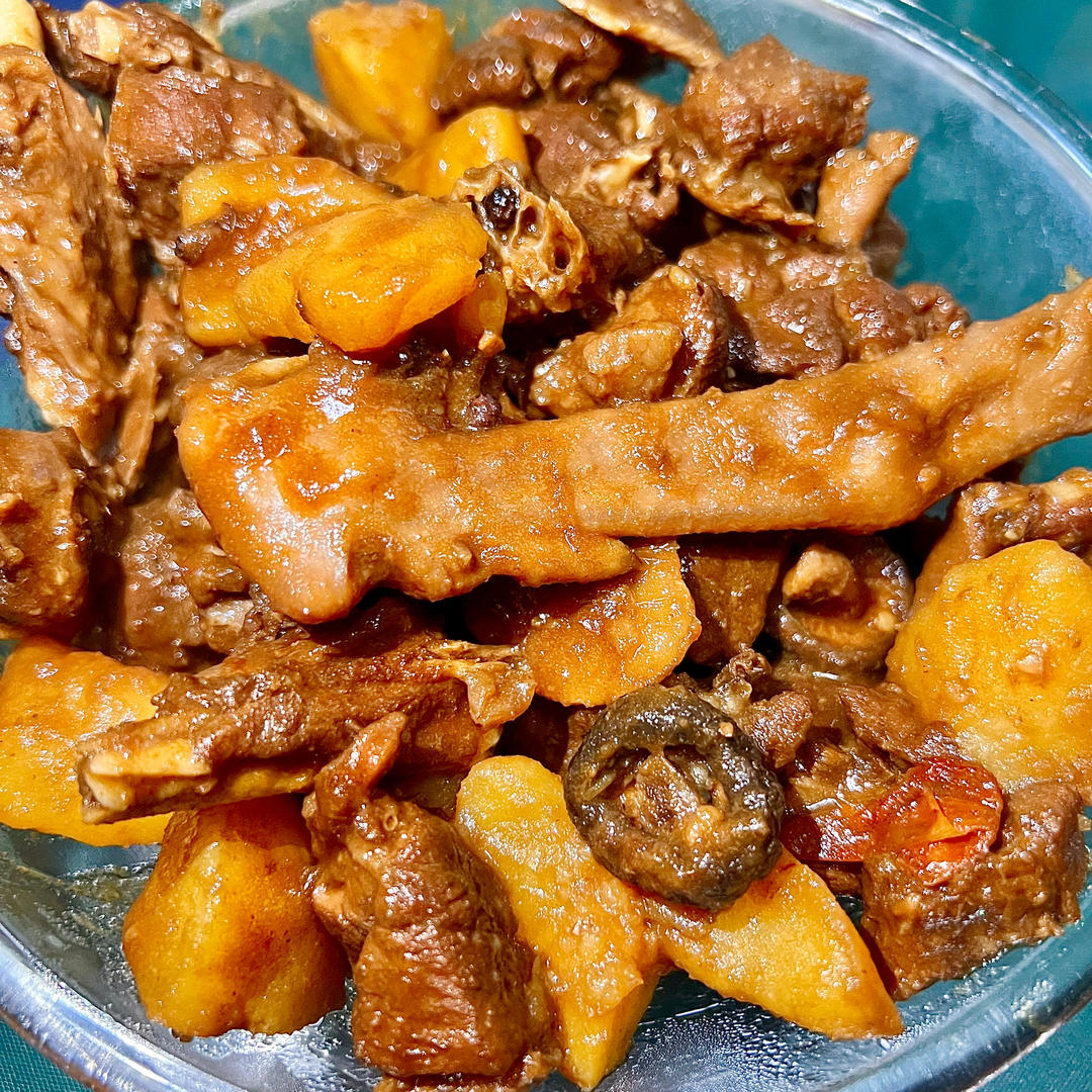 红烧鹅肉
