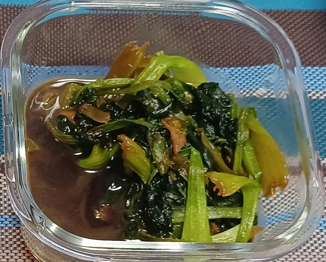 凉拌菠菜(家传秘方)