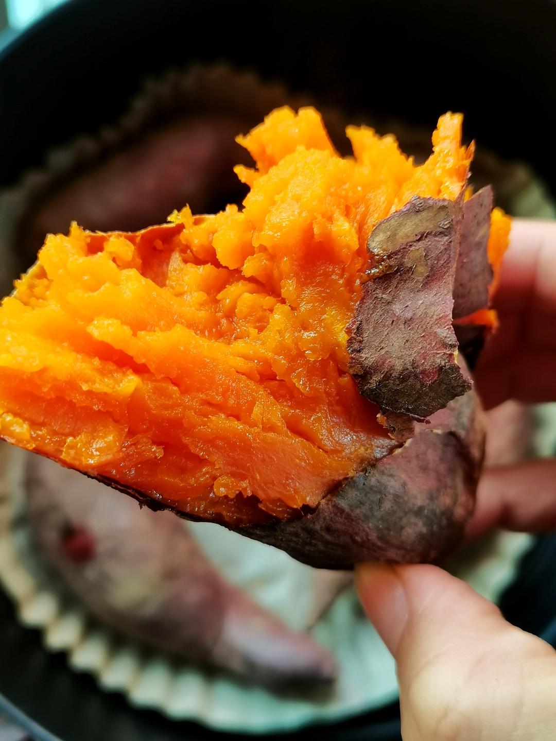 烤红薯-空气炸锅出品的做法