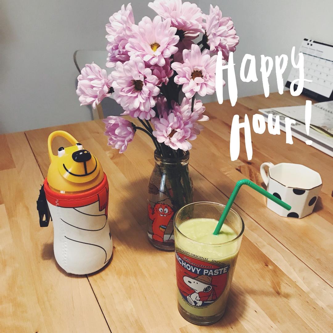 苹果牛油果奶昔