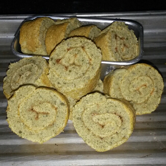 无油抹茶蛋糕卷