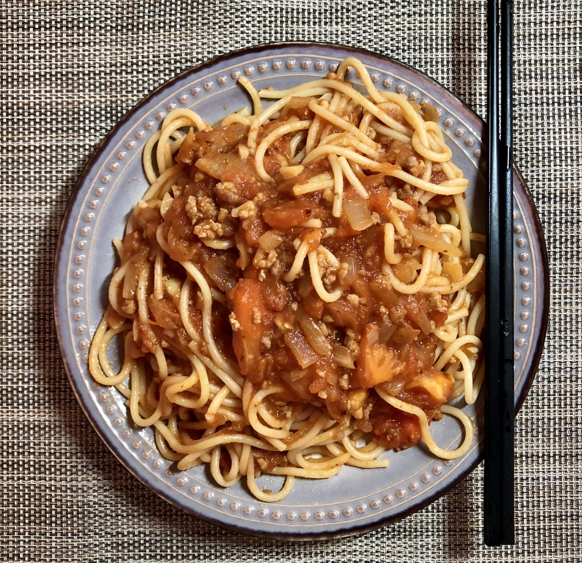 番茄肉酱意面🍝