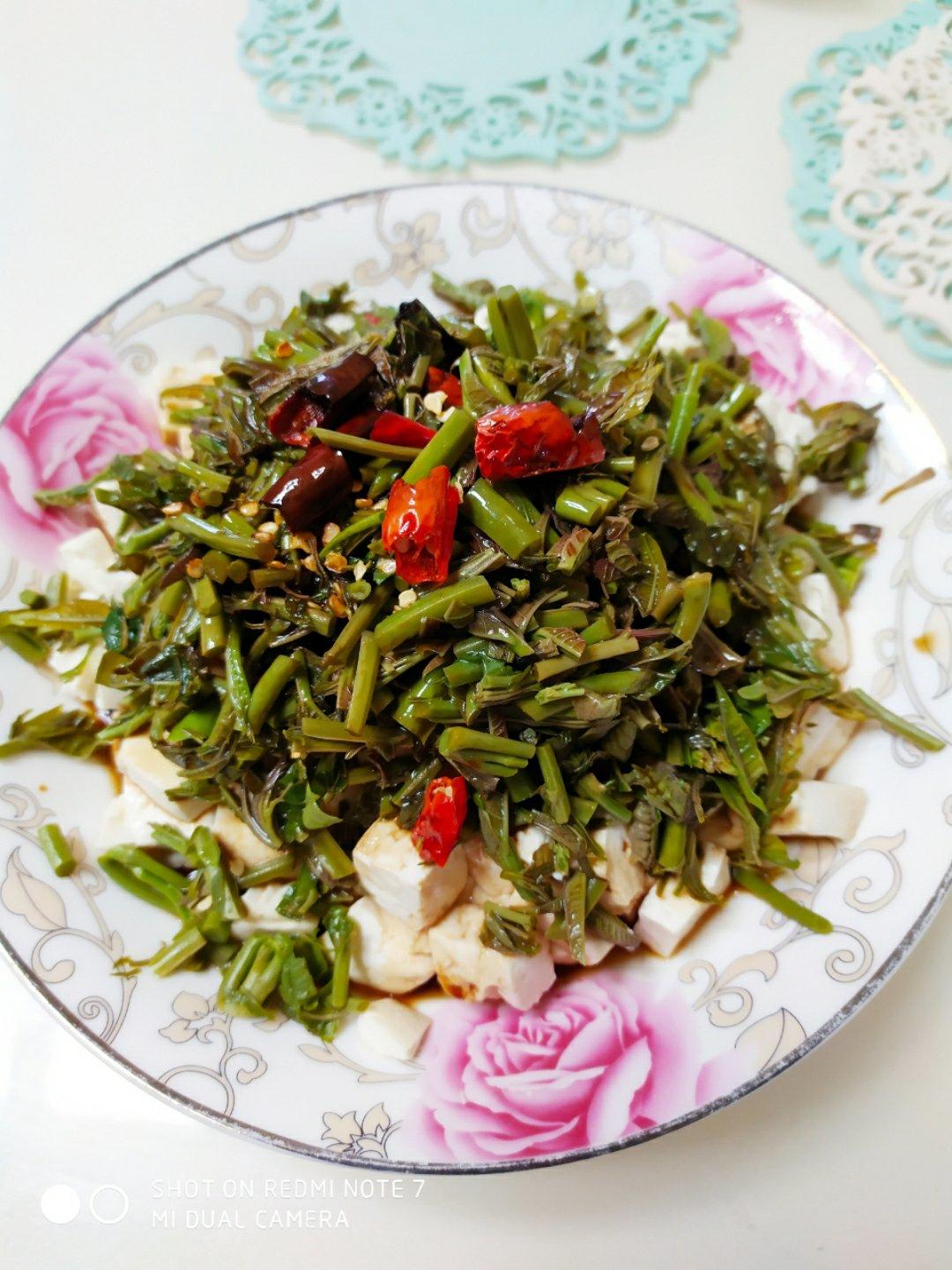 香椿拌豆腐
