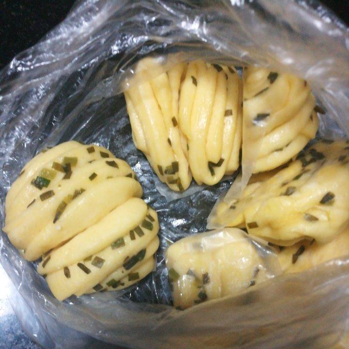 一次性发酵的奶香馒头！