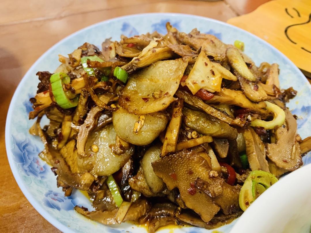 奶奶的竹笋干炒肉（内含笋干泡发方法）