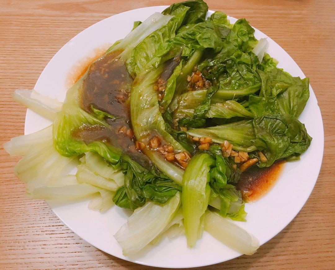 家常菜 蚝油生菜