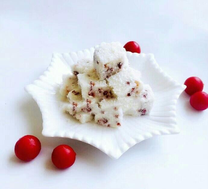 蔓越莓牛奶小方的做法