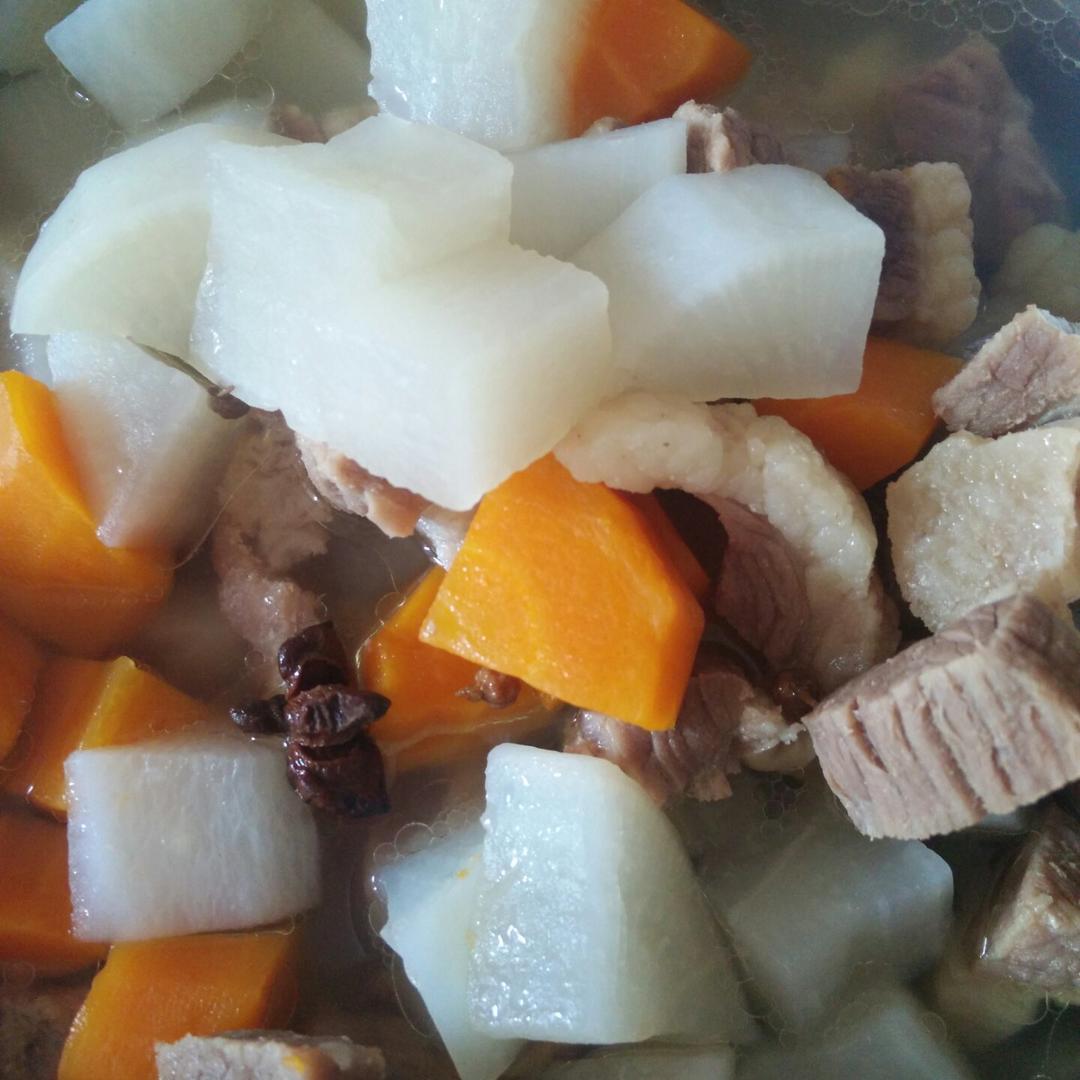 牛肉炖萝卜