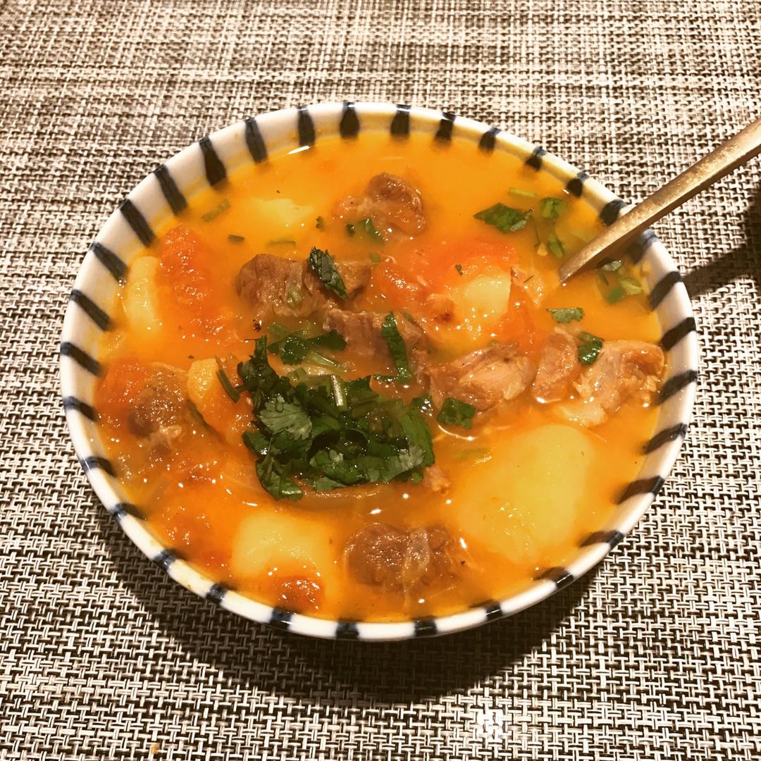 番茄牛肉汤