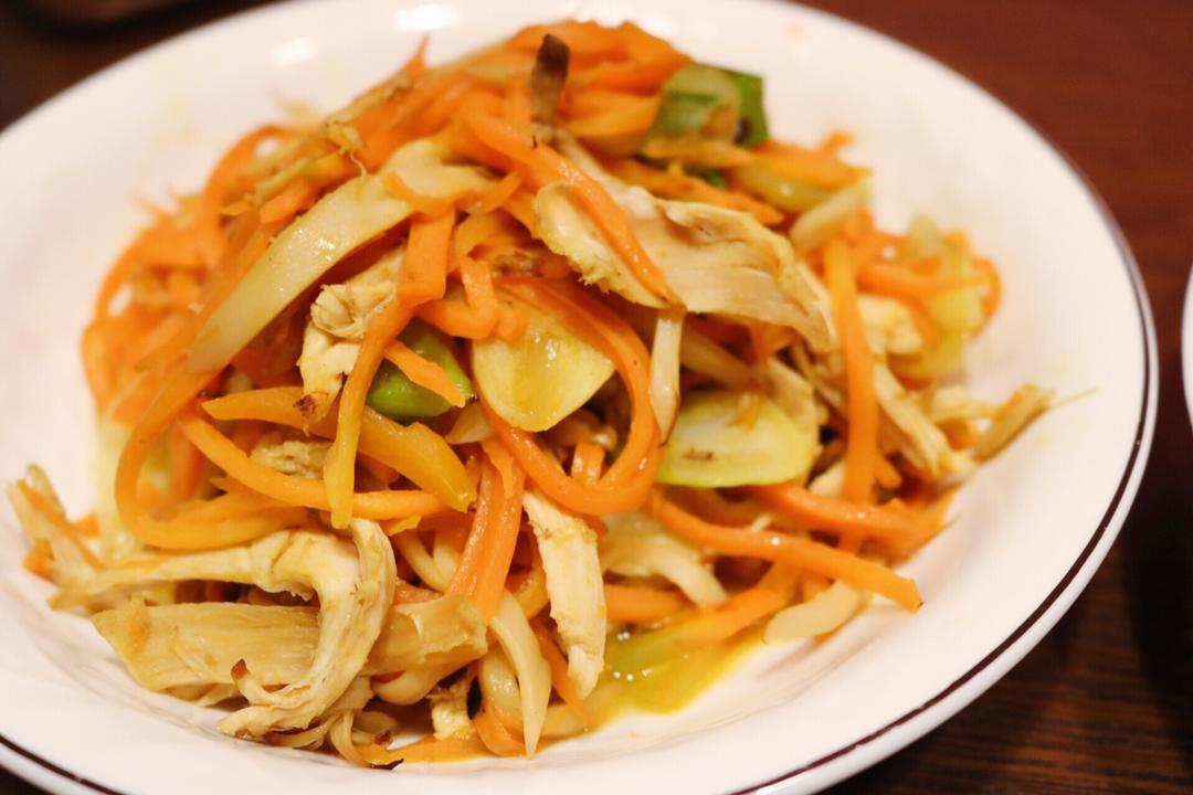 鸡丝胡萝卜
