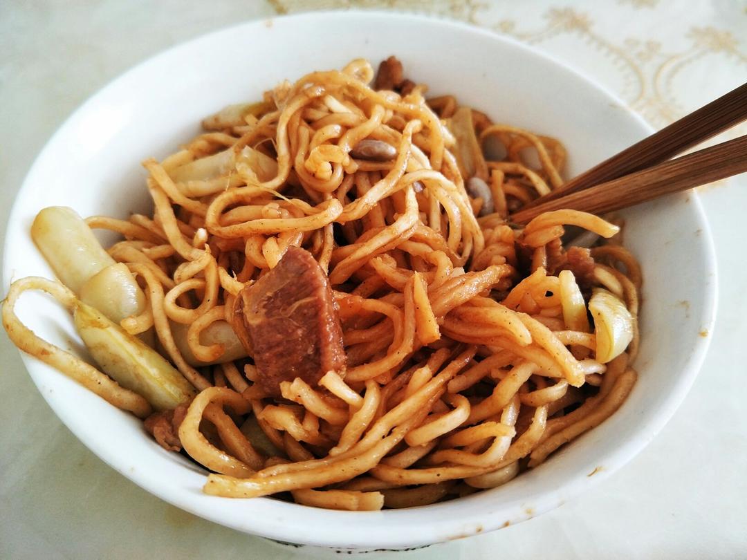 豆角焖面
