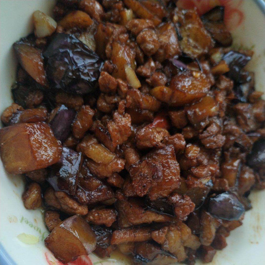 肉末圆茄子