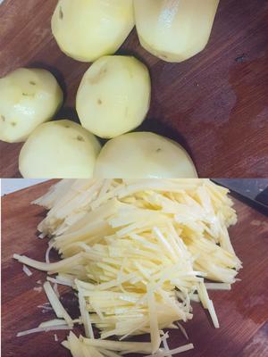 超简单青椒土豆丝的做法 步骤1