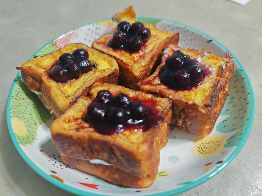 十分钟快手早餐【港式火腿西多士】