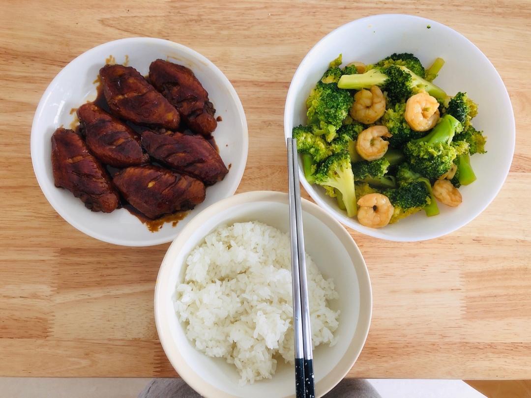 西兰花炒虾仁🍤