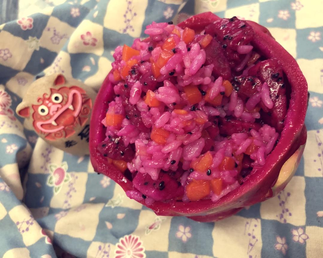 火龙果炒饭