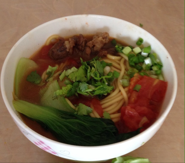 西红柿牛肉面