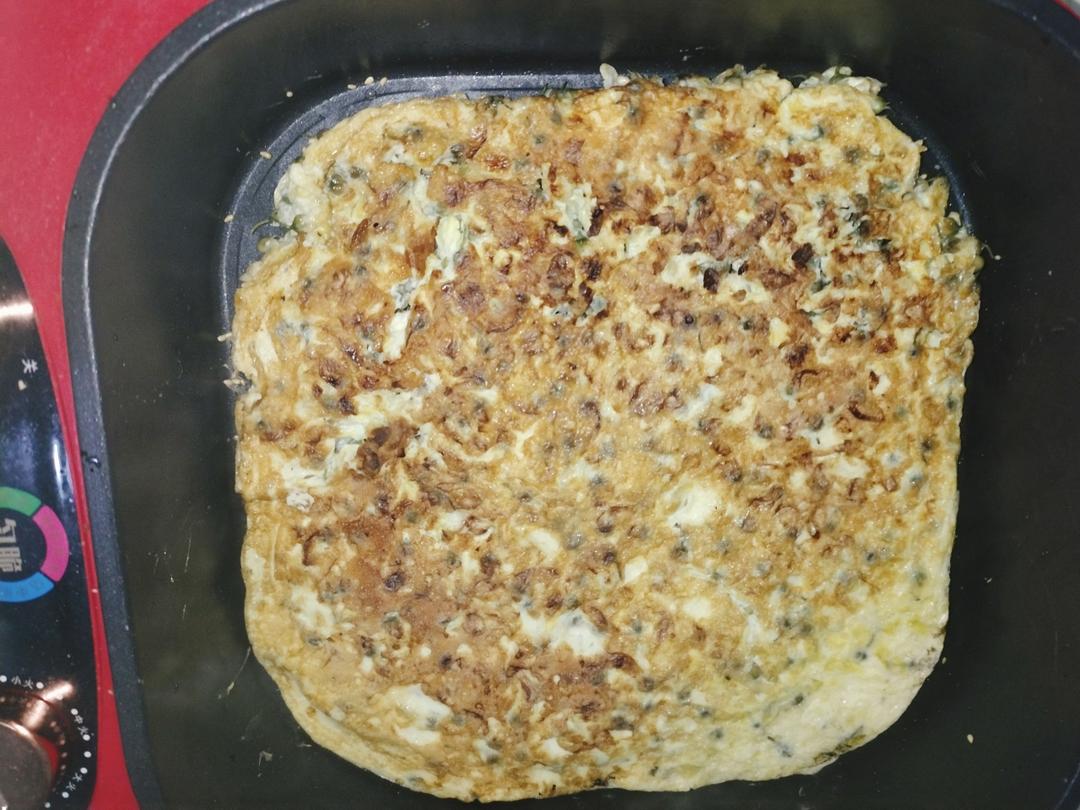 槐树花蛋饼