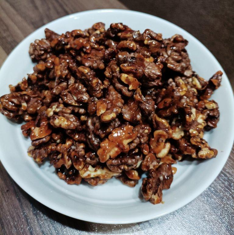 【琥珀核桃仁】冰糖无油不粘手