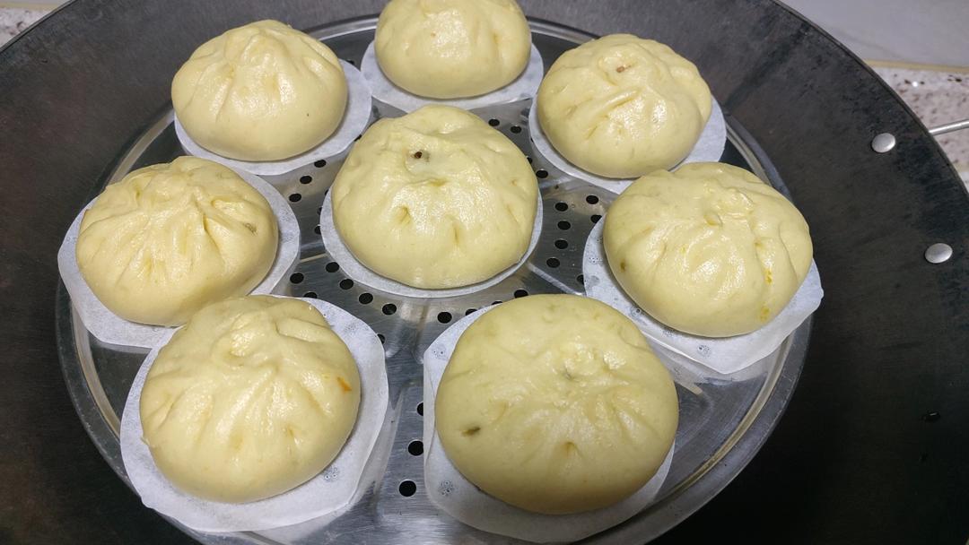 南瓜包子 | 吃腻了传统包子，来换个口味