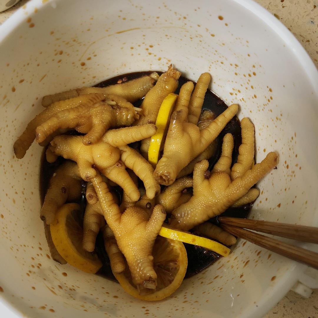 七种秘制鸡爪一贴打包—口味持续更