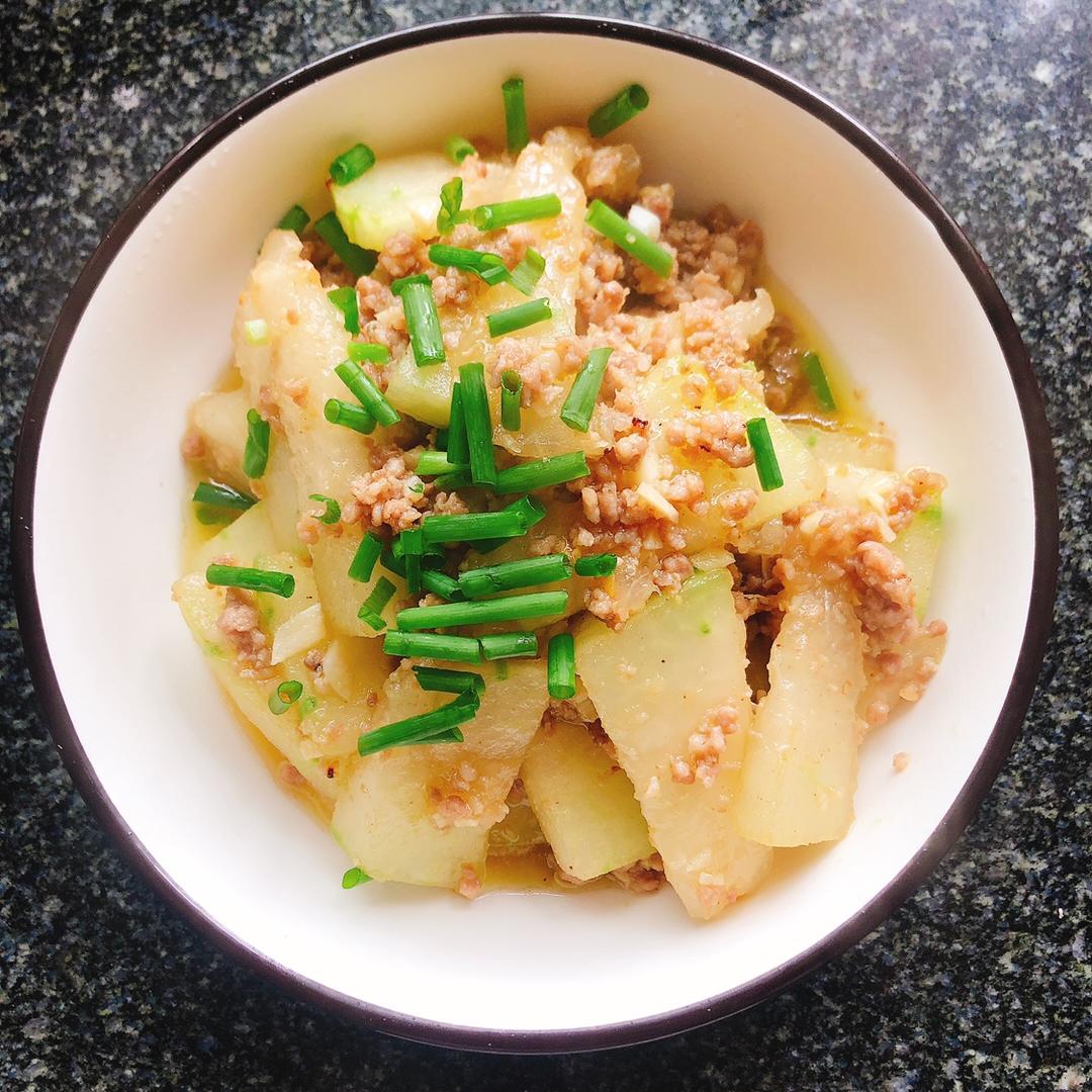 肉末炒冬瓜(超下饭)